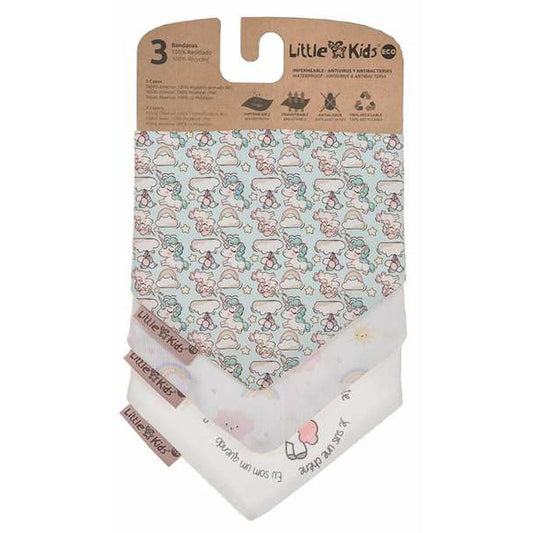 Set de Bavețele Unicorn 42 x 16 cm 3 Piese - Bebelus, Alăptarea și hrănirea