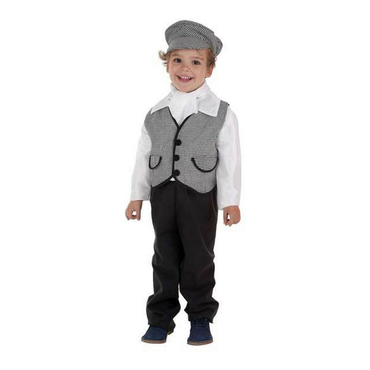 Costum Deghizare pentru Copii Chulapo 2-3 Ani Negru (4 Piese) - Jucarii si jocuri, Costume și accesorii