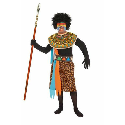 Costum Deghizare pentru Copii African (4 Piese) - Jucarii si jocuri, Costume și accesorii