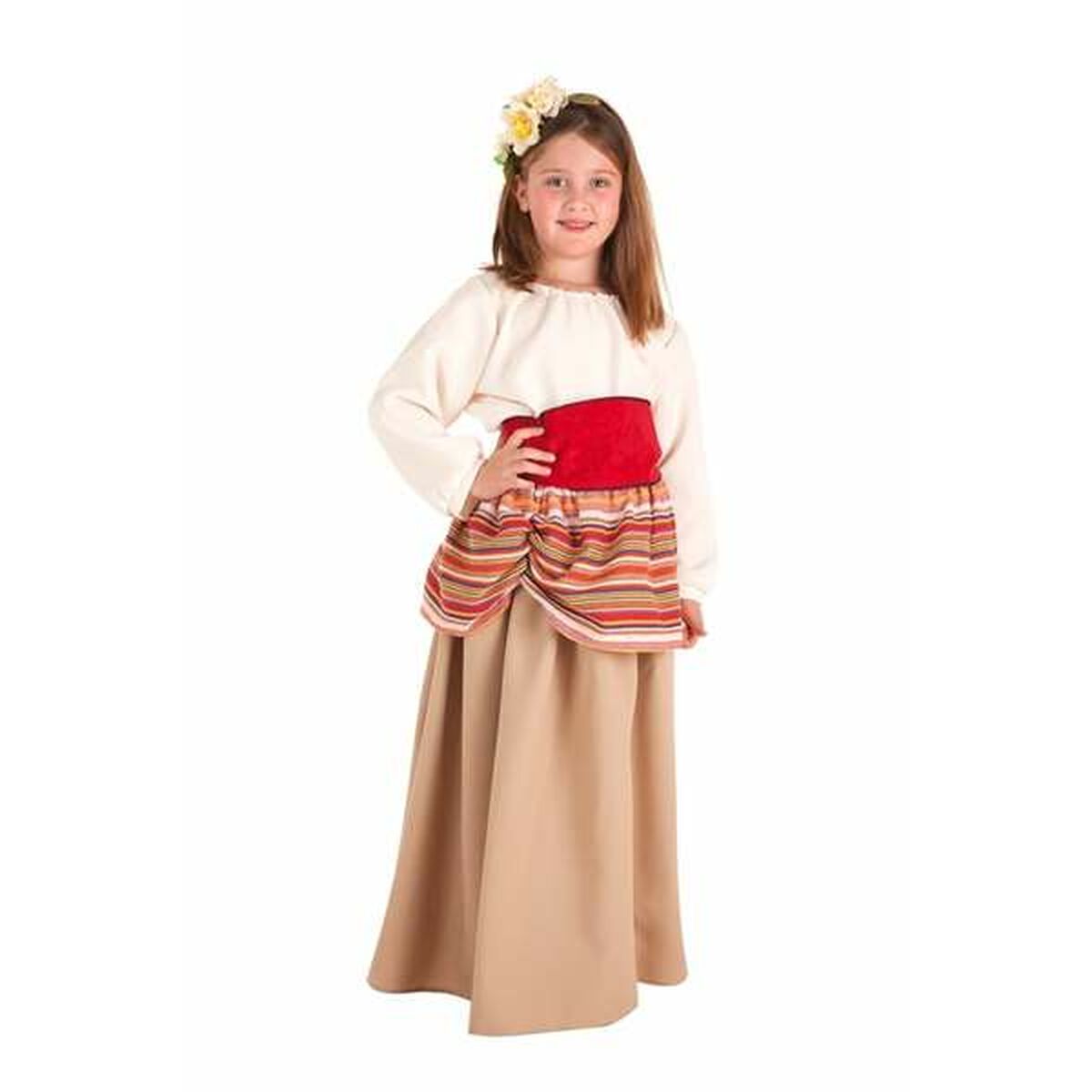 Costum Deghizare pentru Copii Țăran medieval 7-9 Ani (4 Piese) - Jucarii si jocuri, Costume și accesorii