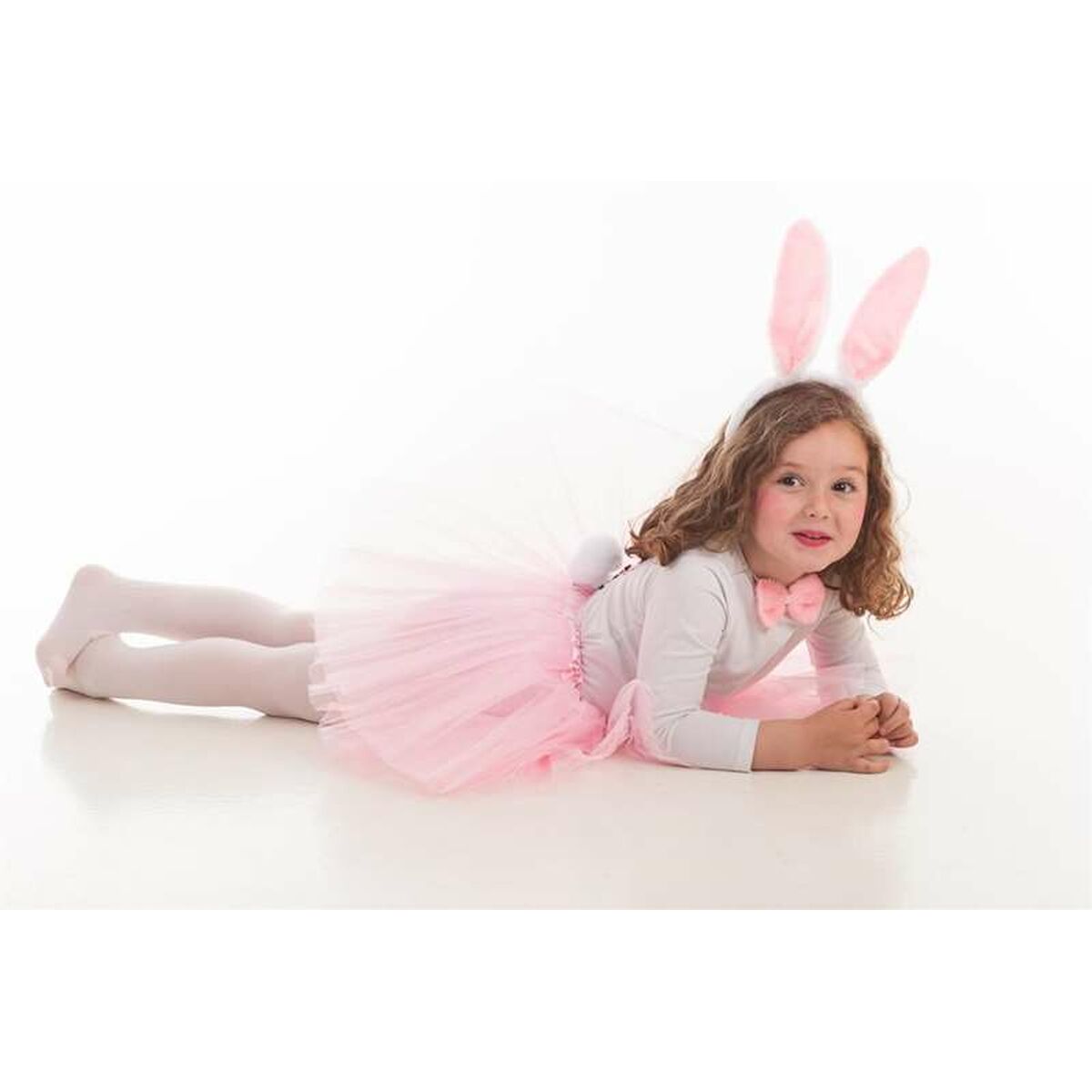 Costum Deghizare pentru Copii Tutu Roz Roz deschis Iepuraș (Femeie) 4 Piese - Jucarii si jocuri, Costume și accesorii