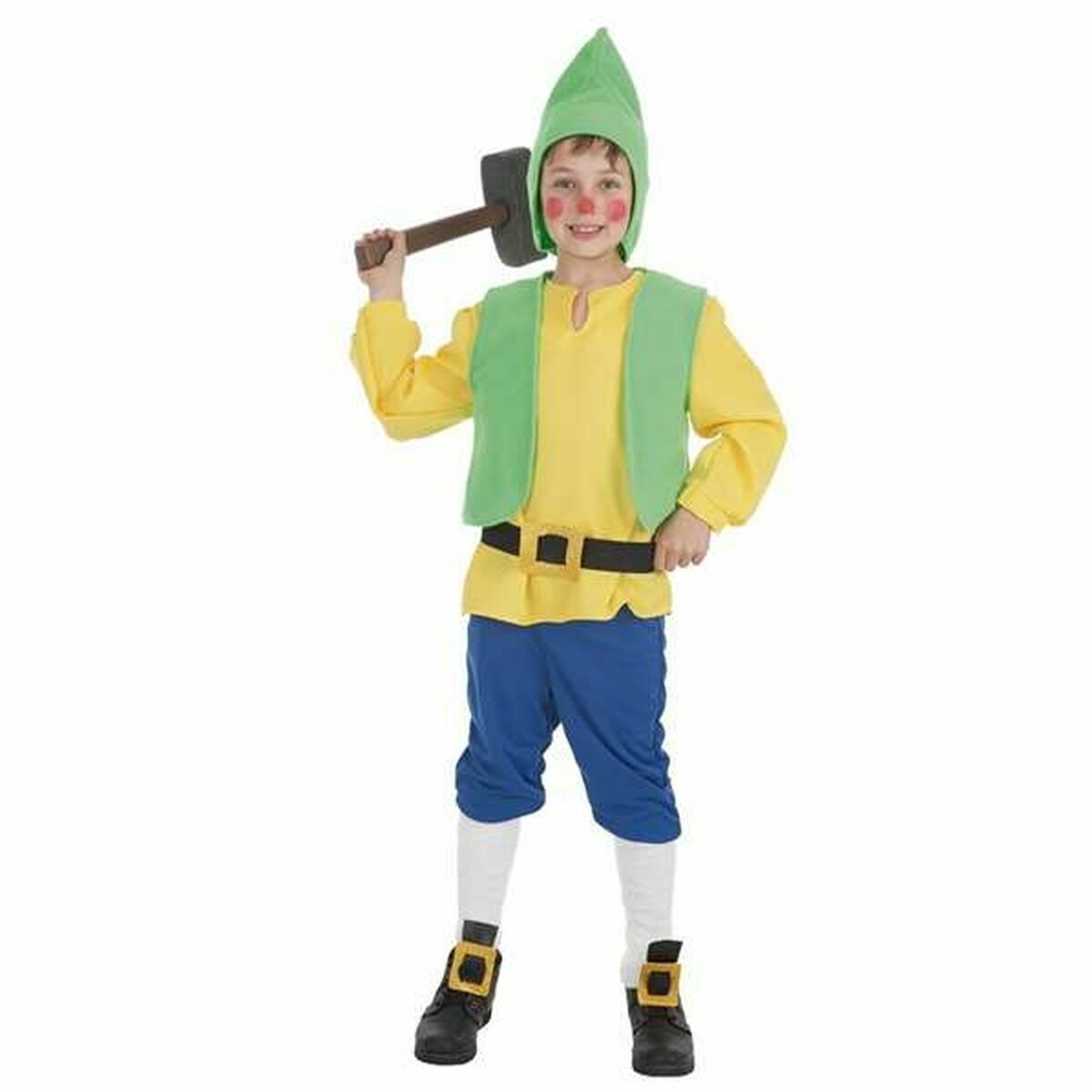 Costum Deghizare pentru Copii Gnom Galben (2 Piese) - Jucarii si jocuri, Costume și accesorii