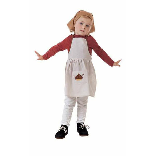 Costum Deghizare pentru Copii Nagore Maro Fată care culege castane - Jucarii si jocuri, Costume și accesorii