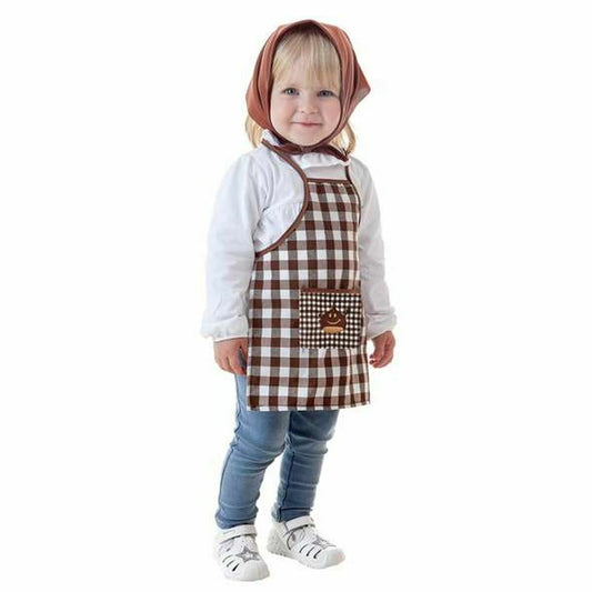 Costum Deghizare pentru Copii Bucătăreasă Maro - Jucarii si jocuri, Costume și accesorii