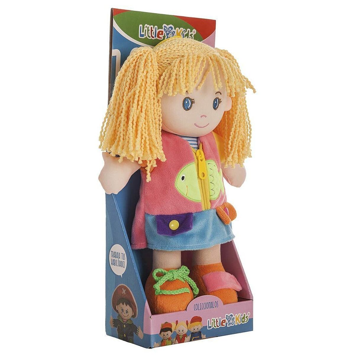 Păpușă din Cârpe Activity 38 cm - Jucarii si jocuri, Păpuși și accesorii