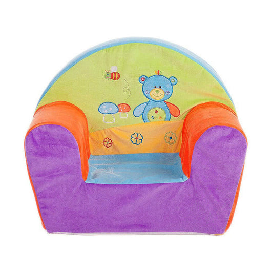 Fotoliu pentru copii Multicolor Urs 44 x 34 x 53 cm - Bebelus, Dormitor