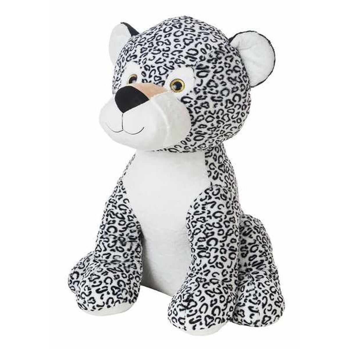 Jucărie de Pluș Jeni Leopard Gri 80 cm - Jucarii si jocuri, Jucării de pluș