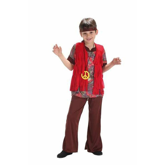 Costum Deghizare pentru Copii Party Hippie Hippie 7-9 Ani 5 Piese - Jucarii si jocuri, Costume și accesorii