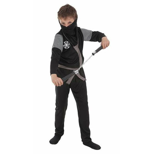 Costum Deghizare pentru Copii Ninja 3-6 ani Negru (4 Piese) - Jucarii si jocuri, Costume și accesorii