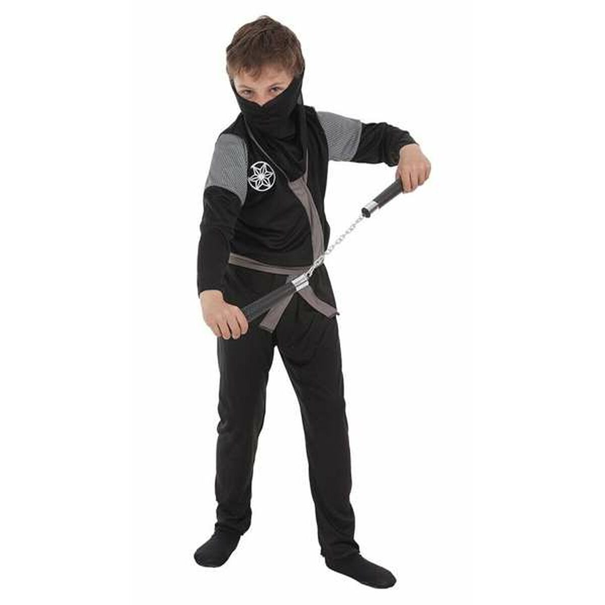 Costum Deghizare pentru Copii Roseta Ninja 7-9 Ani - Jucarii si jocuri, Costume și accesorii