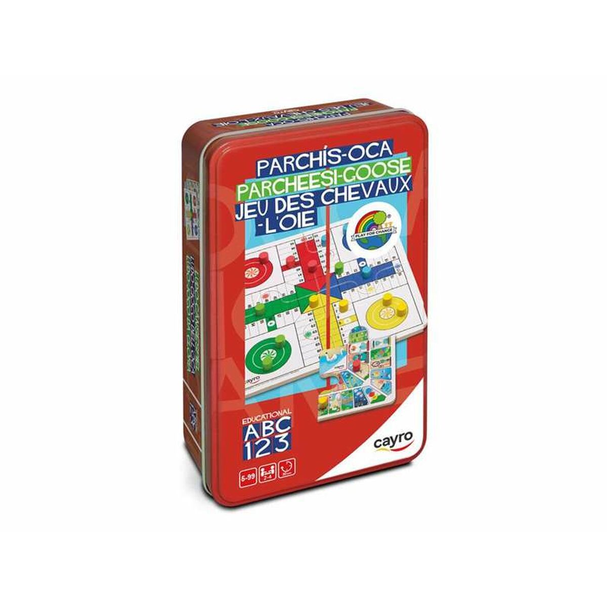 Tablă de Parchís și Oca Cayro 12 x 19,5 x 5 cm - Jucarii si jocuri, Jocuri și accesorii