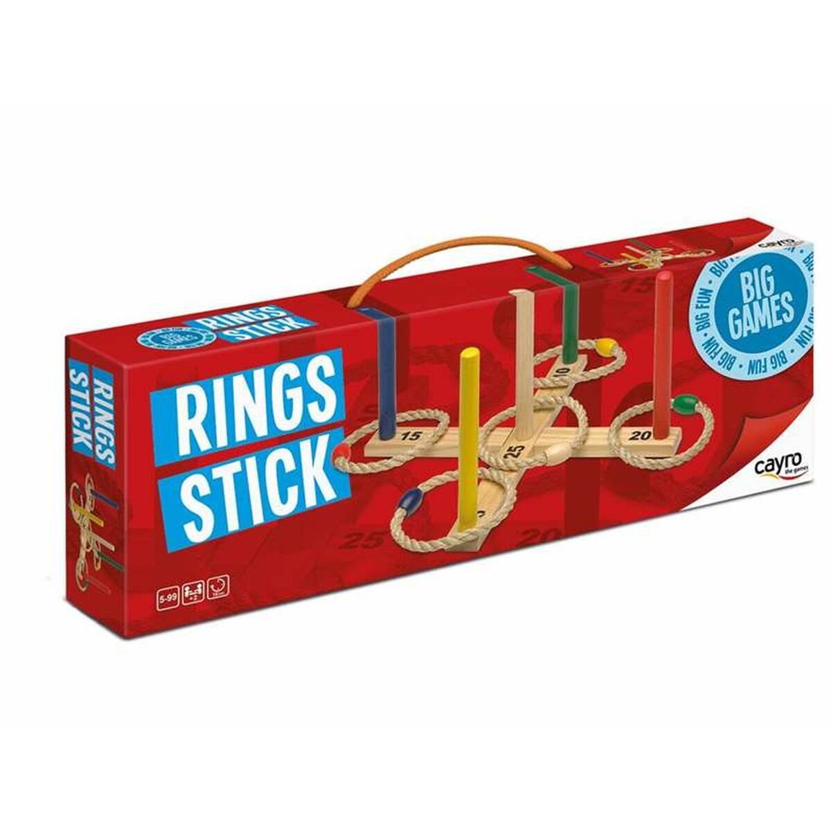 Joc de Îndemânare Cayro Rings Stick - Jucarii si jocuri, Jocuri și accesorii