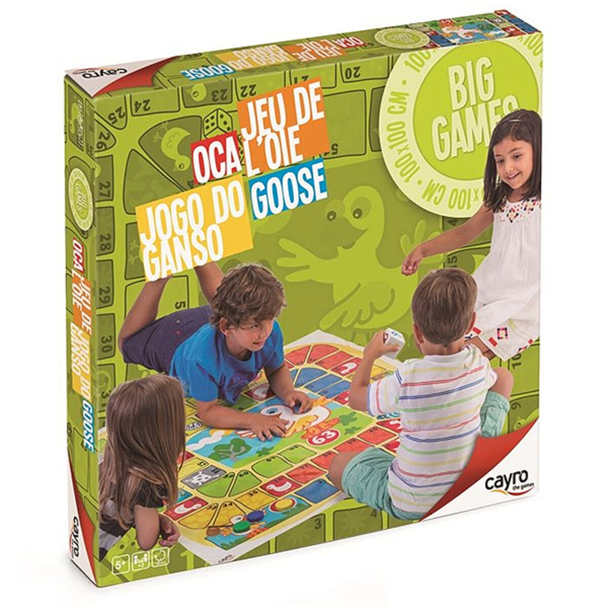 Joc de Masă Giant Goose Cayro (100 x 100 cm) - Jucarii si jocuri, Jocuri și accesorii