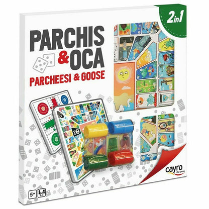 Tablă de Parchís și Oca Cayro Multicolor 250 g - Jucarii si jocuri, Jocuri și accesorii