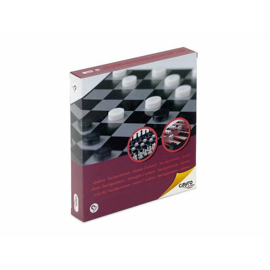 Backgammon Cayro Magnetic Șah Joc de dame - Jucarii si jocuri, Puzzle-uri și puzzle-uri