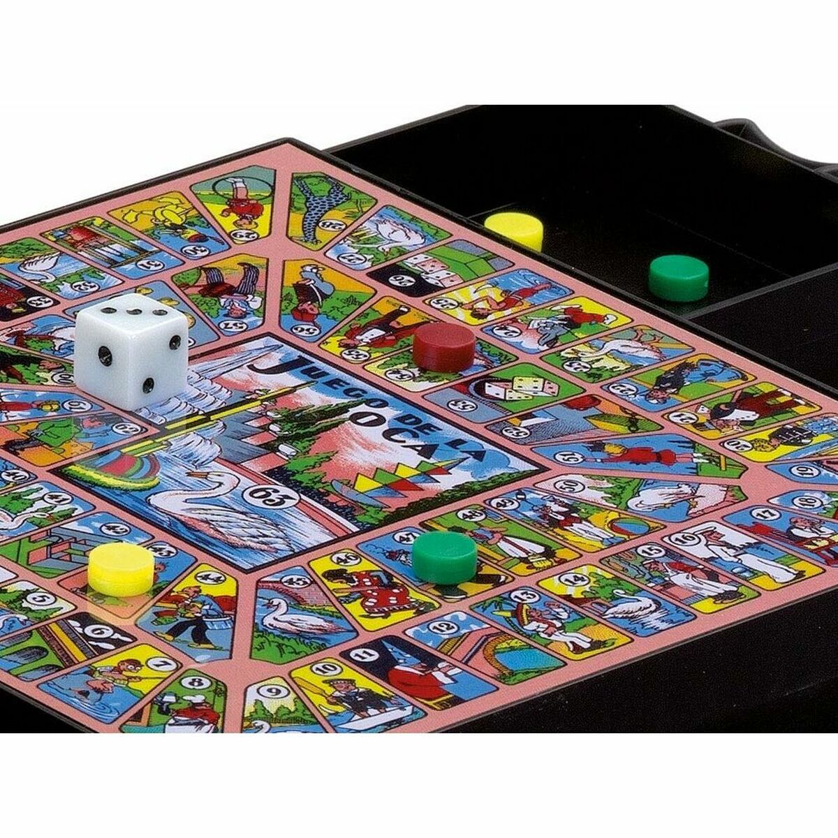 Tablă de Parchís și Oca Cayro 441 Magnetic - Jucarii si jocuri, Jocuri și accesorii
