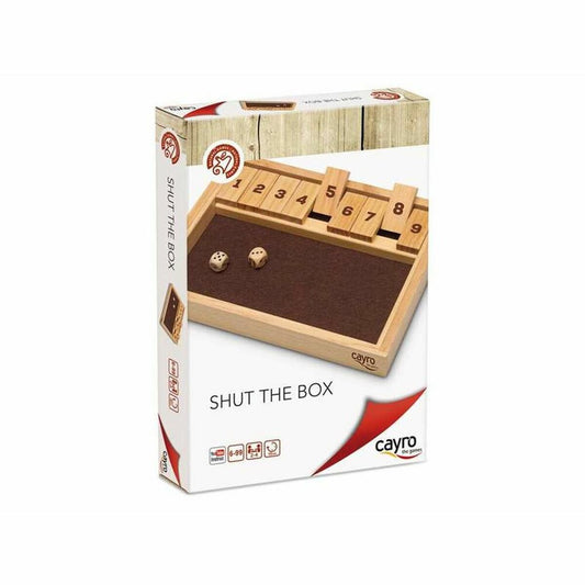 Joc de Masă Cayro Shut the Box - Jucarii si jocuri, Jocuri și accesorii