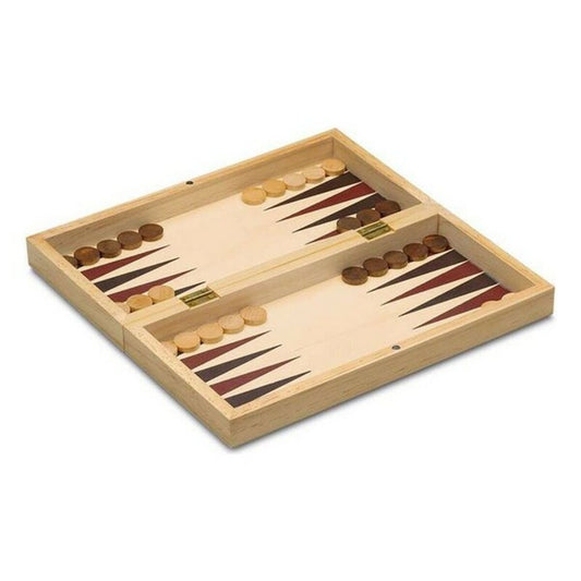 Set de 3 Jocuri de Societate Cayro 648 Lemn 29 x 29 cm 3 în 1 Șah Backgamon Damă - Jucarii si jocuri, Jocuri și accesorii