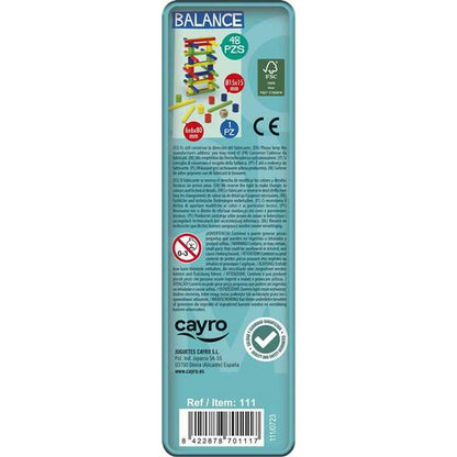 Joc de Îndemânare Cayro Balance 48 Piese - Jucarii si jocuri, Jocuri și accesorii