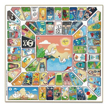 Tablă de Parchís și Oca Cayro 40 x 40 cm - Jucarii si jocuri, Jocuri și accesorii