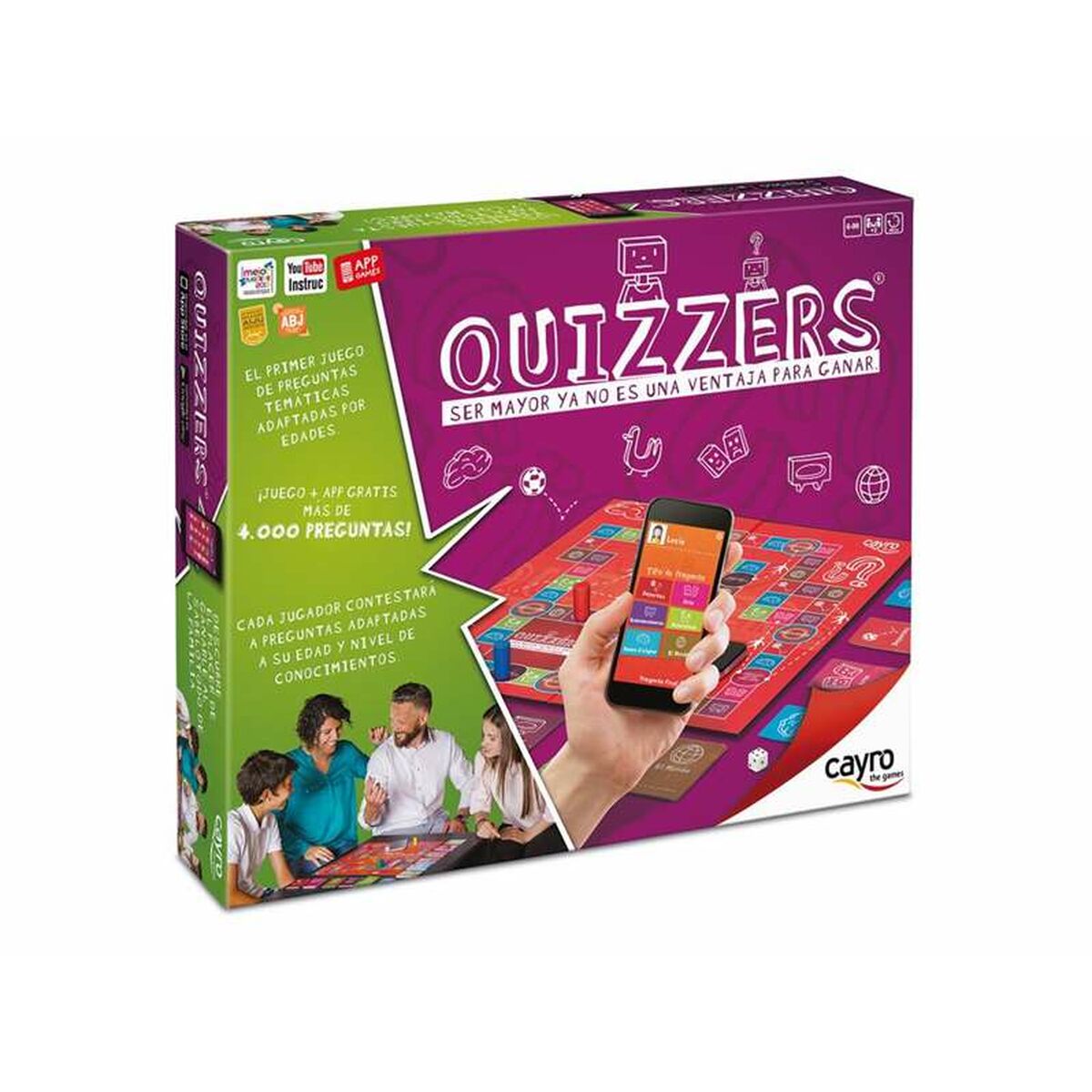 Joc de Masă Cayro Quizzers - Jucarii si jocuri, Jocuri și accesorii