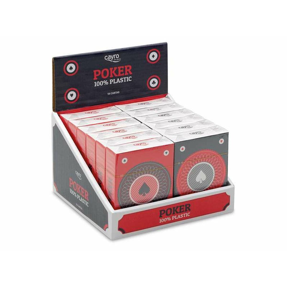 Pachet de Cărți de Poker (55 de Cărți) Cayro - Jucarii si jocuri, Jocuri și accesorii