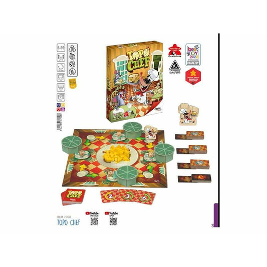 Cayro Topo Chef - Joc de societate pentru copii - Jucarii si jocuri, Jocuri și accesorii