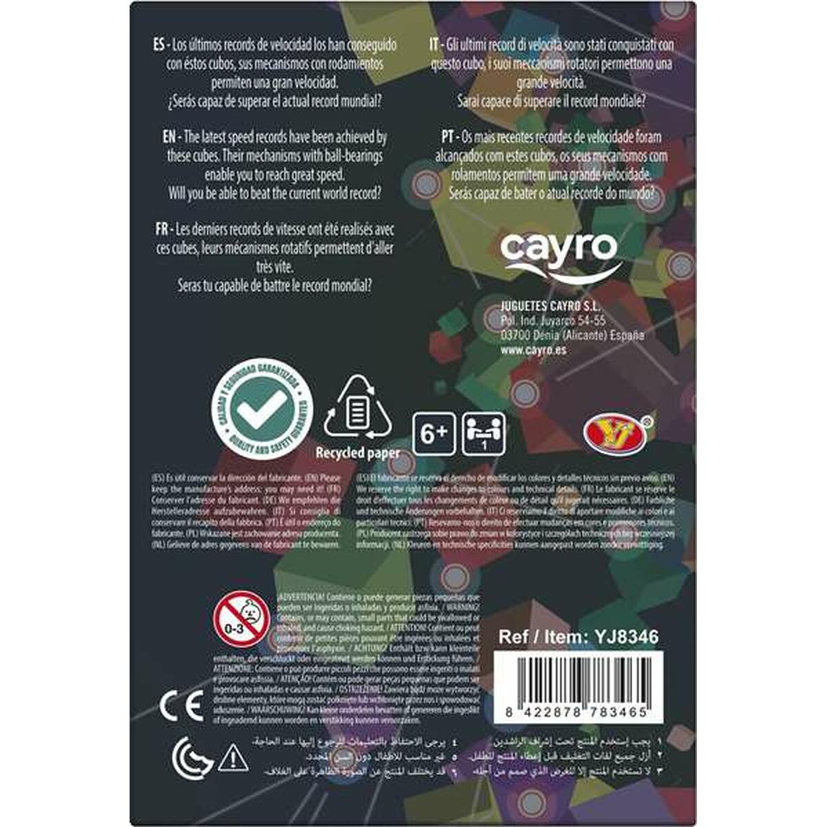 Cub Cayro - Jucarii si jocuri, Activități creative