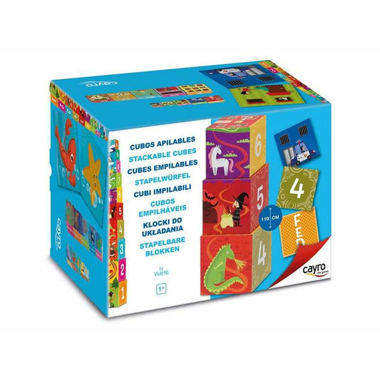 Cuburi din Carton Ilustrat - Bebelus, Jucăriile copilăriei timpurii