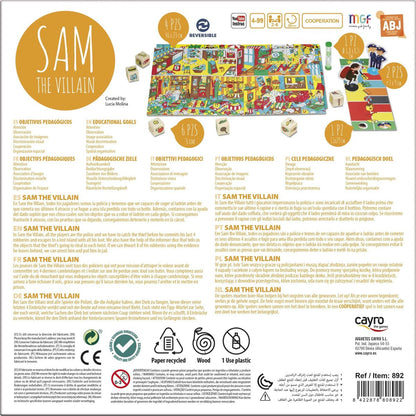 Joc de Masă Cayro Sam The Villain (ES) - Jucarii si jocuri, Jocuri și accesorii