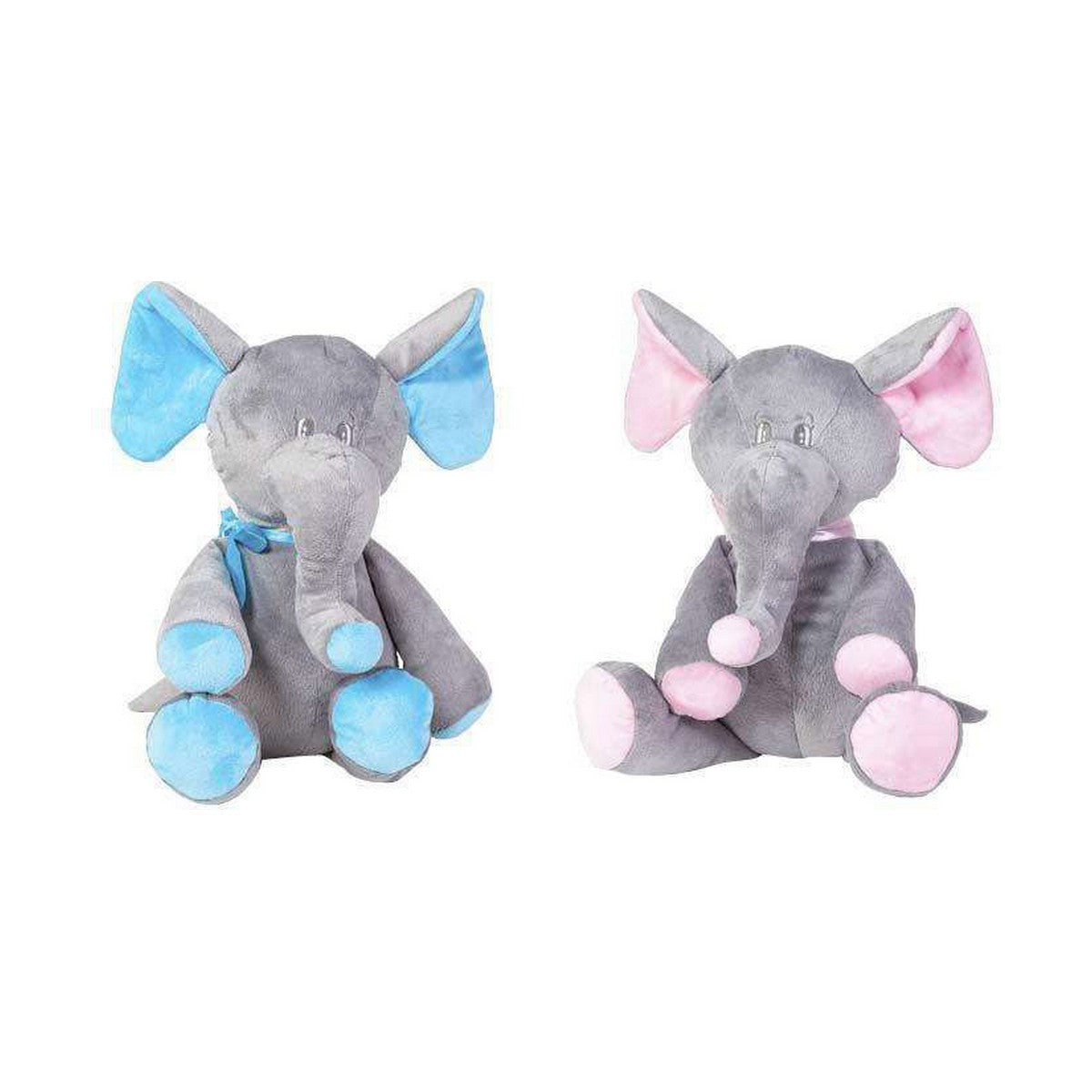 Elefant de Pluș Artesanía Beatriz 30 cm 2 Unități Poliester - Jucarii si jocuri, Jucării de pluș