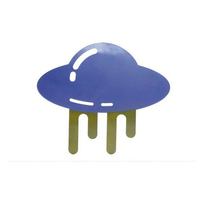 Decorațiune de Perete DKD Home Decor Verde Gri Metal 35 x 2 x 30 cm - Acasă și bucătărie, Decorațiune interioară