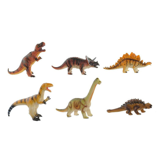 Dinozaur DKD Home Decor 6 Unități 29 x 15 x 21 cm Moale - Jucarii si jocuri, Păpuși și figurine
