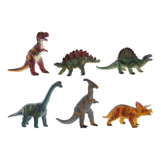 Dinozaur DKD Home Decor 6 Piese 36 x 12,5 x 27 cm - Jucarii si jocuri, Păpuși și figurine