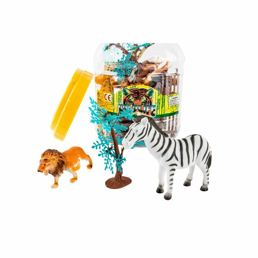 Figurine de animale DKD Home Decor PVC Aluminiu (2 Unități) - Jucarii si jocuri, Păpuși și figurine