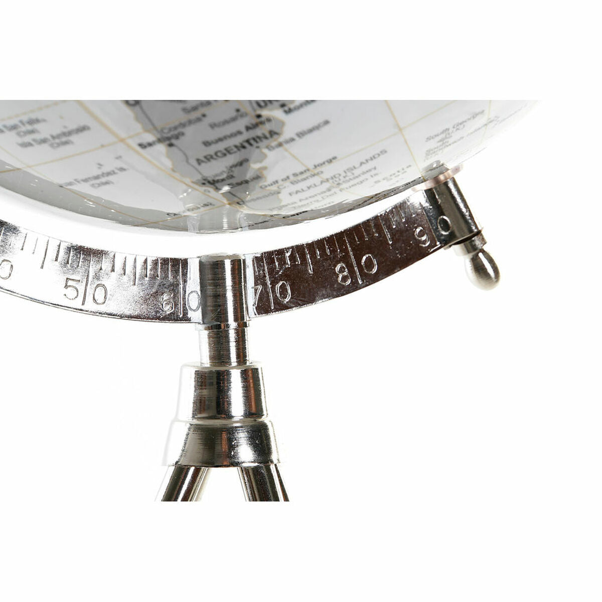 Glob Pământesc DKD Home Decor Alb Metal Plastic 27 x 25 x 61 cm - Birou și papetărie, Material școlar și educațional