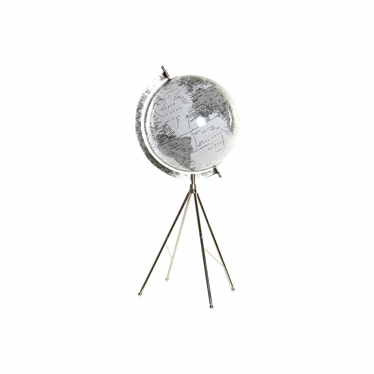 Glob Pământesc DKD Home Decor Alb Metal Plastic 27 x 25 x 61 cm - Birou și papetărie, Material școlar și educațional