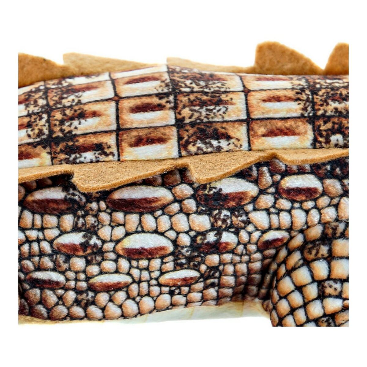 Jucărie de Pluș DKD Home Decor S3016335 Maro Infantil Crocodil 46 x 22 x 8 cm - Jucarii si jocuri, Jucării de pluș