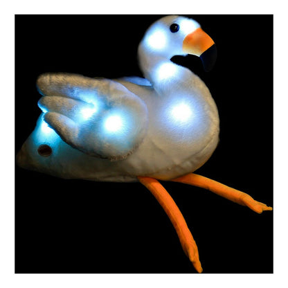 Jucărie de Pluș DKD Home Decor Alb Roz Infantil Flamingo roz 34 x 25 x 27 cm (2 Unități) - Jucarii si jocuri, Jucării de pluș
