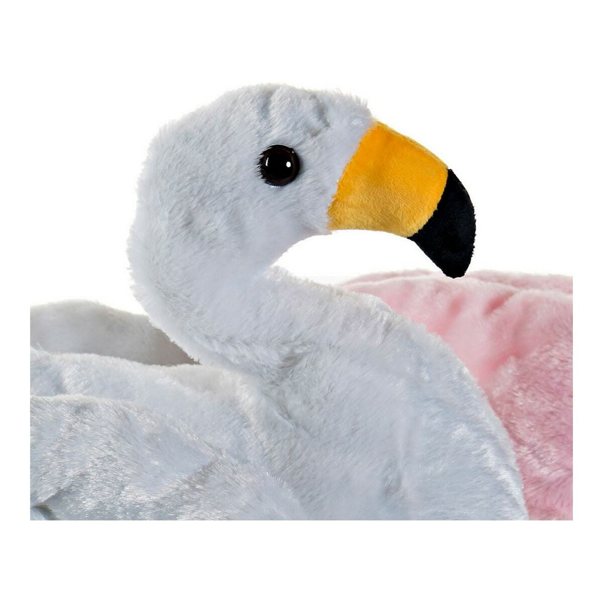 Jucărie de Pluș DKD Home Decor Alb Roz Infantil Flamingo roz 34 x 25 x 27 cm (2 Unități) - Jucarii si jocuri, Jucării de pluș