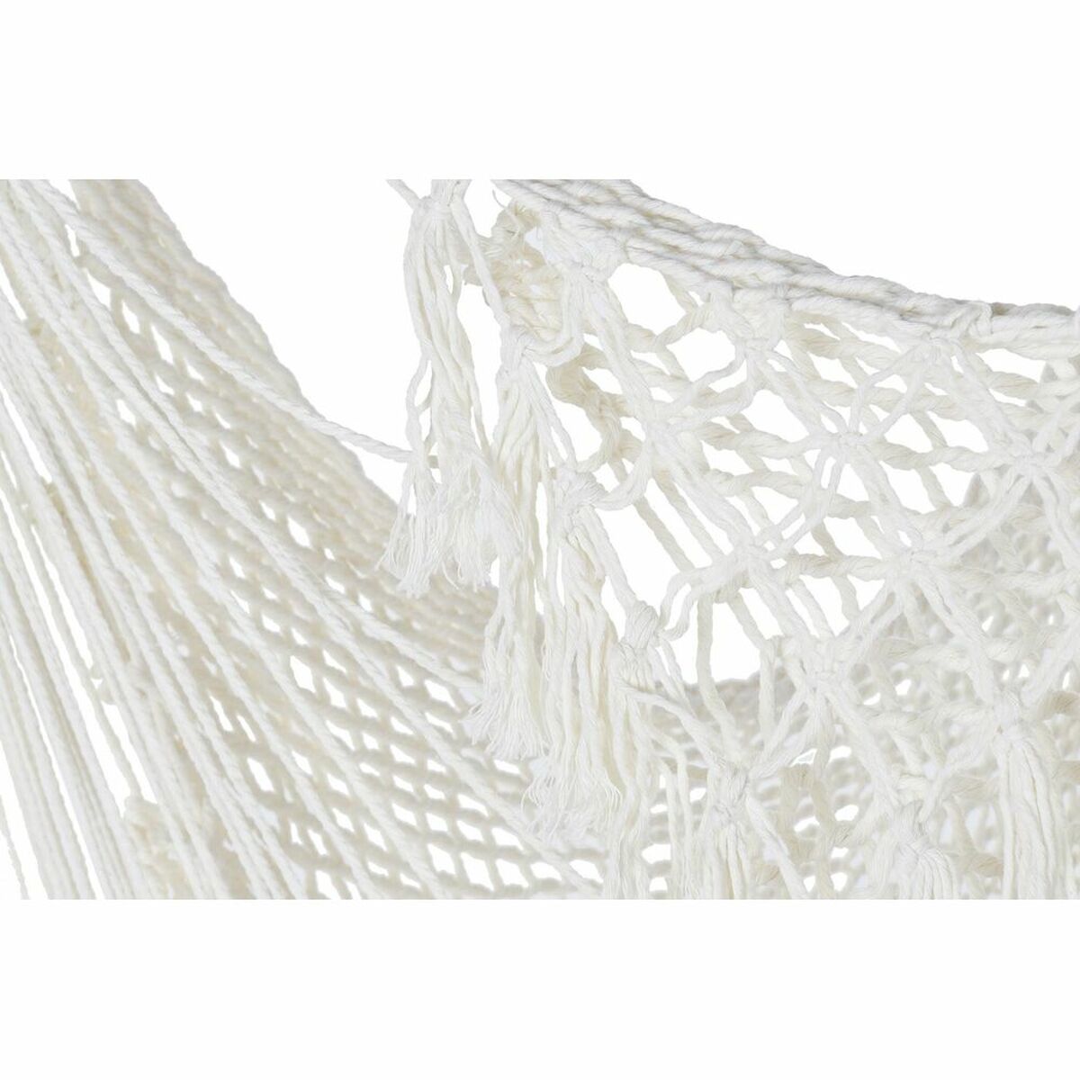 Hamac DKD Home Decor Bej 100 x 50 x 130 cm (100 x 50 x 130 cm) - Curte, Mobilier de grădină și accesorii
