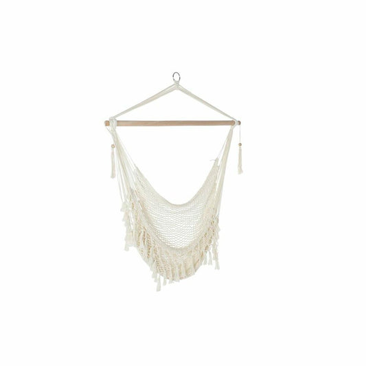 Hamac DKD Home Decor Bej 100 x 50 x 130 cm (100 x 50 x 130 cm) - Curte, Mobilier de grădină și accesorii