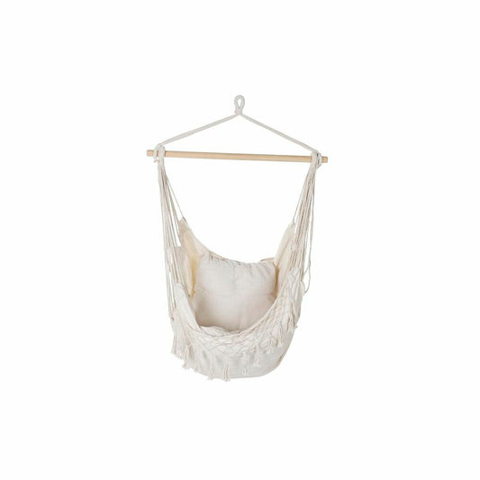 Hamac DKD Home Decor Bej 90 x 90 x 135 cm (90 x 90 x 135 cm) - Curte, Mobilier de grădină și accesorii