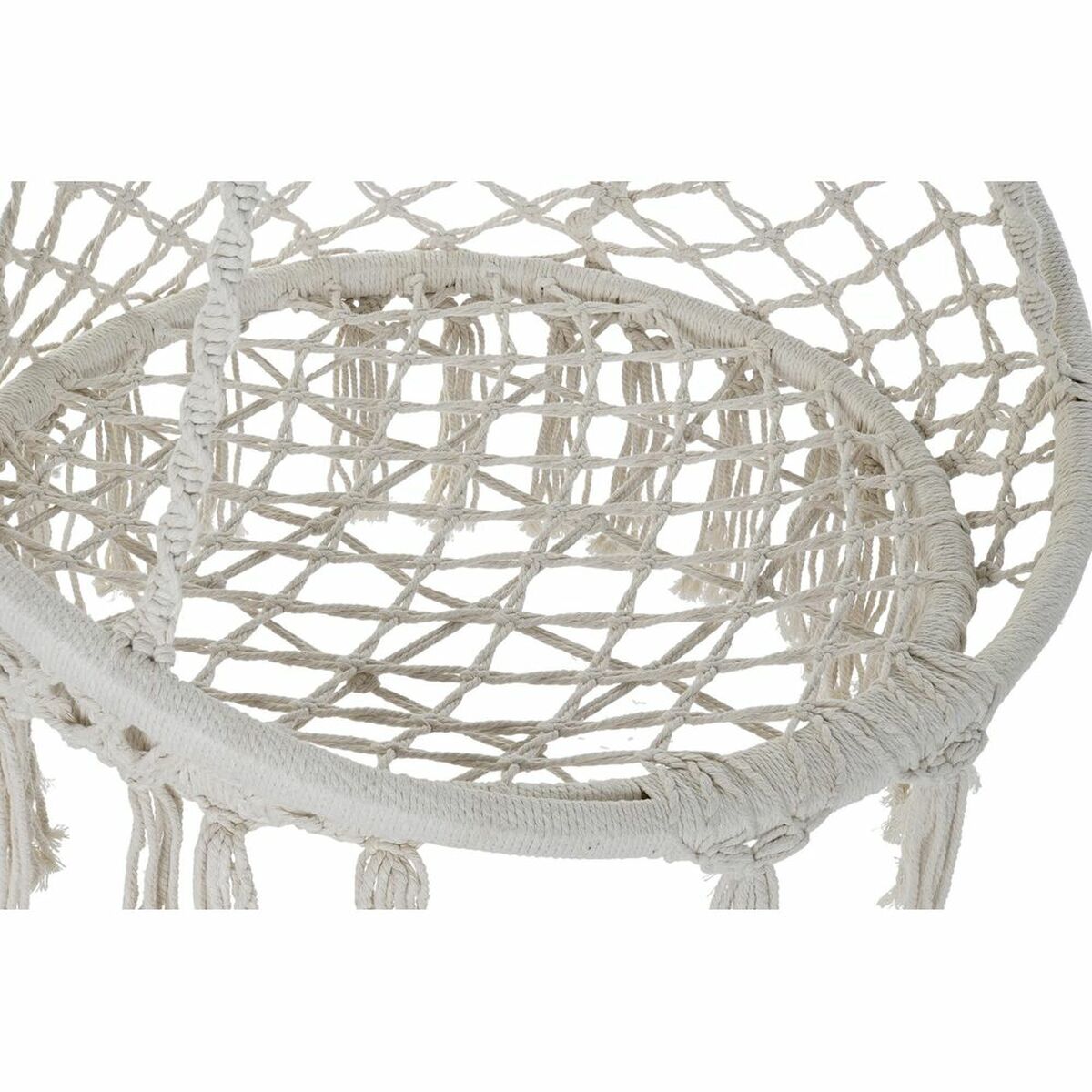 Hamac DKD Home Decor Bej 80 x 63 x 120 cm (80 x 63 x 120 cm) - Curte, Mobilier de grădină și accesorii