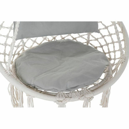 Hamac DKD Home Decor Bej Gri Castaniu 82 x 62 x 123 cm (82 x 62 x 123 cm) - Curte, Mobilier de grădină și accesorii