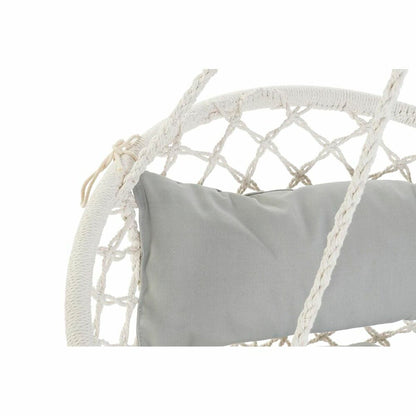 Hamac DKD Home Decor Bej Gri Castaniu 82 x 62 x 123 cm (82 x 62 x 123 cm) - Curte, Mobilier de grădină și accesorii