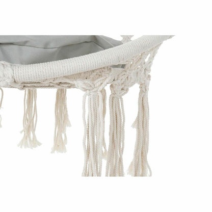 Hamac DKD Home Decor Bej Gri Castaniu 82 x 62 x 123 cm (82 x 62 x 123 cm) - Curte, Mobilier de grădină și accesorii