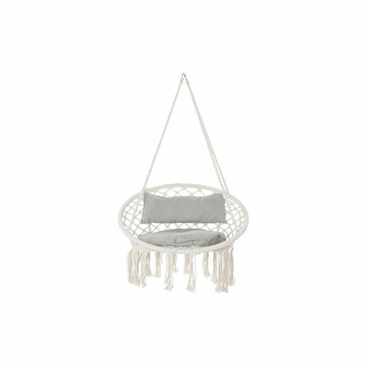 Hamac DKD Home Decor Bej Gri Castaniu 82 x 62 x 123 cm (82 x 62 x 123 cm) - Curte, Mobilier de grădină și accesorii
