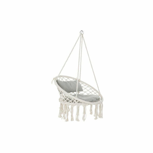 Hamac DKD Home Decor Bej Gri Castaniu 82 x 62 x 123 cm (82 x 62 x 123 cm) - Curte, Mobilier de grădină și accesorii