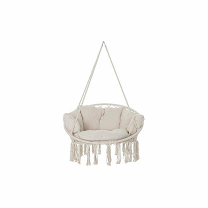 Hamac DKD Home Decor Bej 100 x 80 x 145 cm (100 x 80 x 145 cm) - Curte, Mobilier de grădină și accesorii